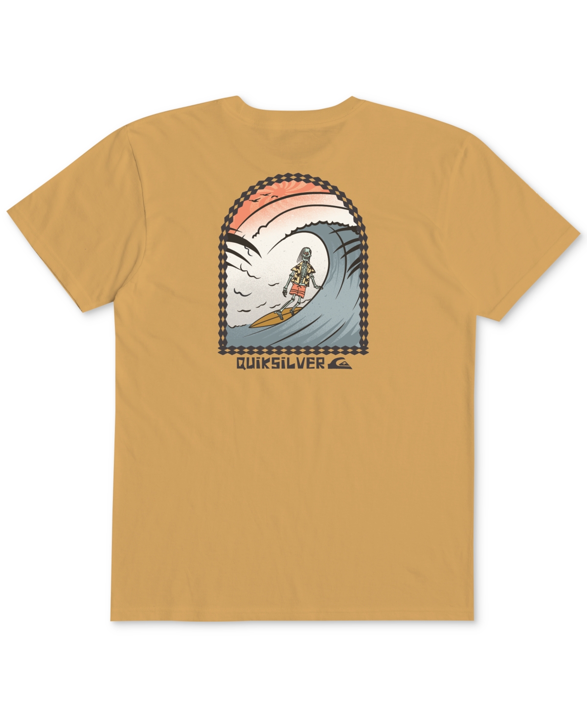 Quiksilver Big Boys Cotton Eternal Shred Logo Graphic T-Shirt