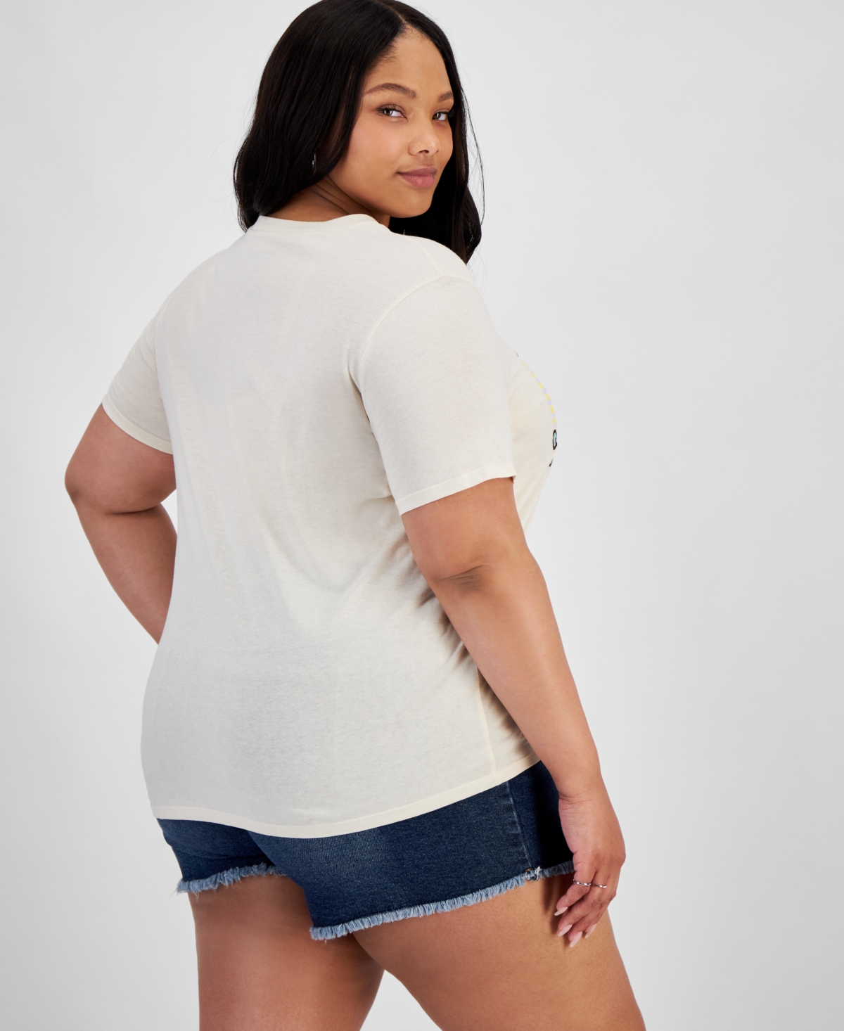 Disney Trendy Plus Size Ohana Stitch Graphic T-Shirt