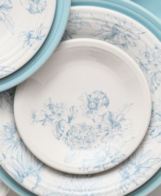 Fiesta Botanical Floral Collection In Open White
