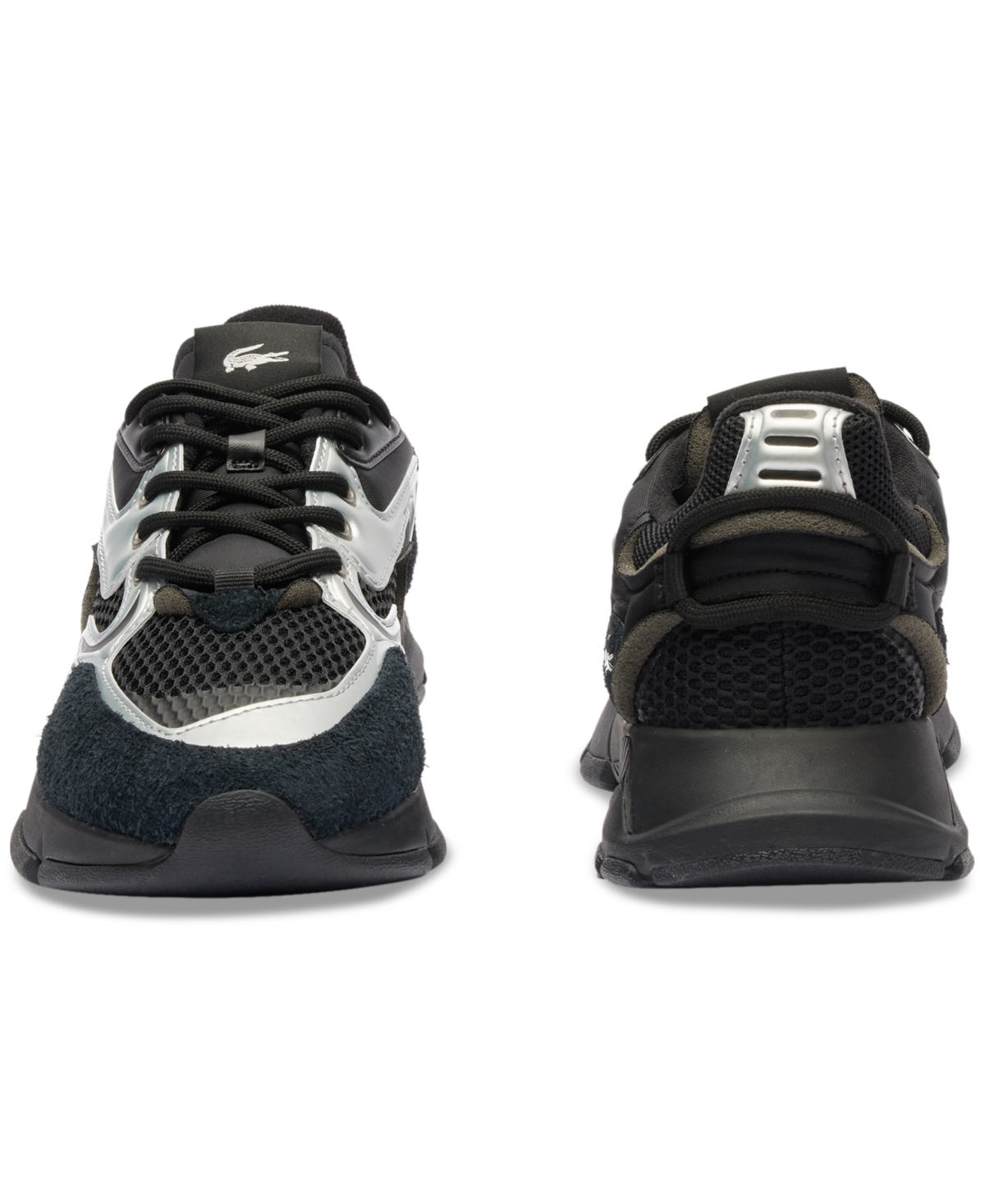 Lacoste Men's L003 Neo Lace-Up Sneakers - 312 Black/white