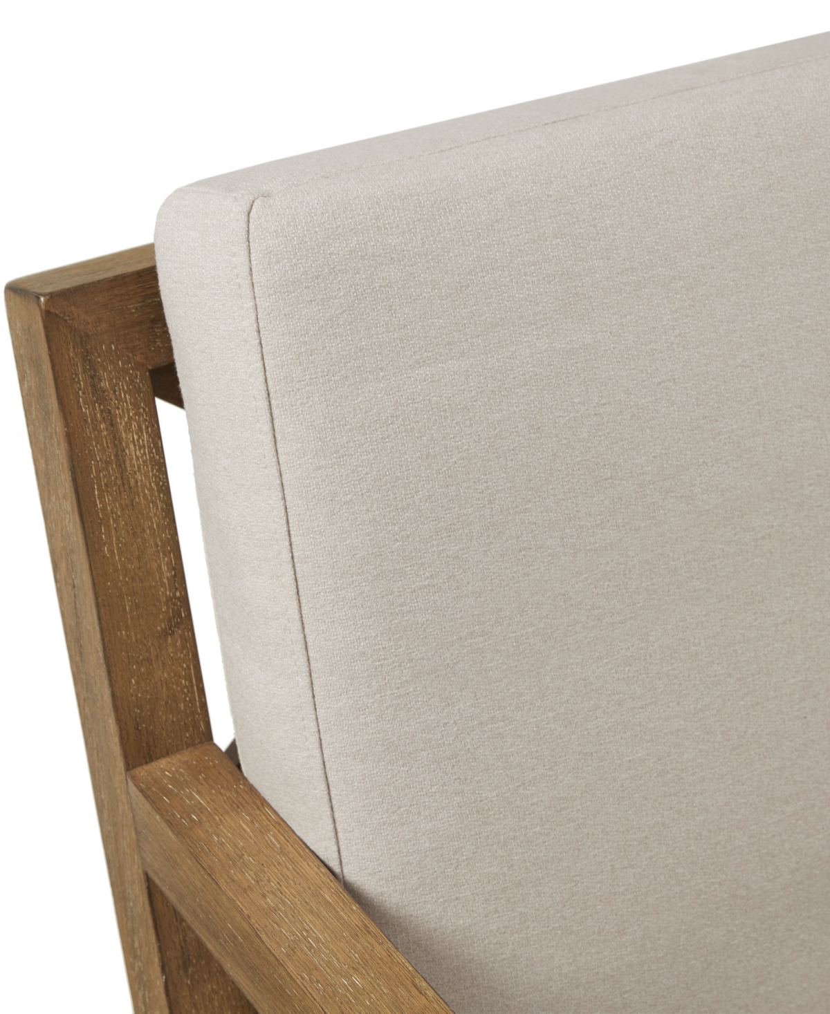Madison Park Tage Upholstered Accent Armchair In Ivory
