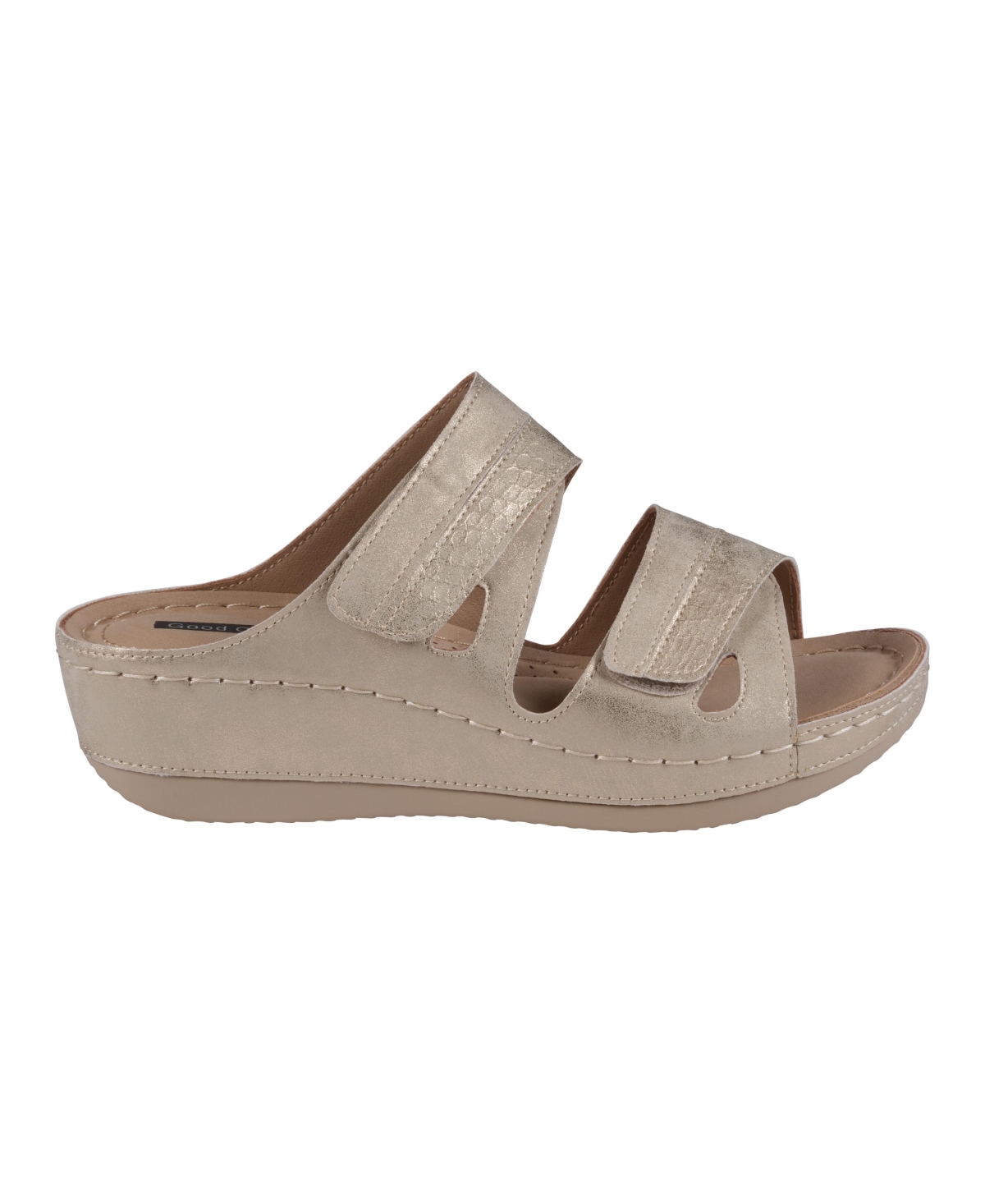 Gc Shoes Women's Havana Double Band Wedge Sandals