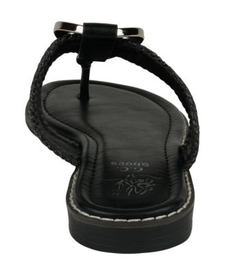 Women's Jovie Woven Thong Flat Sandals