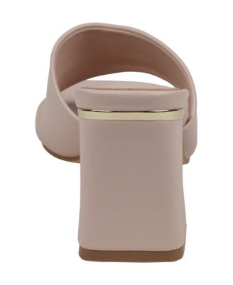 Women's Soho Square Toe Block Heel Dress Sandals