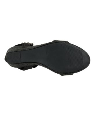 Women's Betty Embellished Wedge Slingback Wedge Sandals