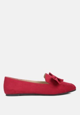 Womens Remee Front Bow Loafers