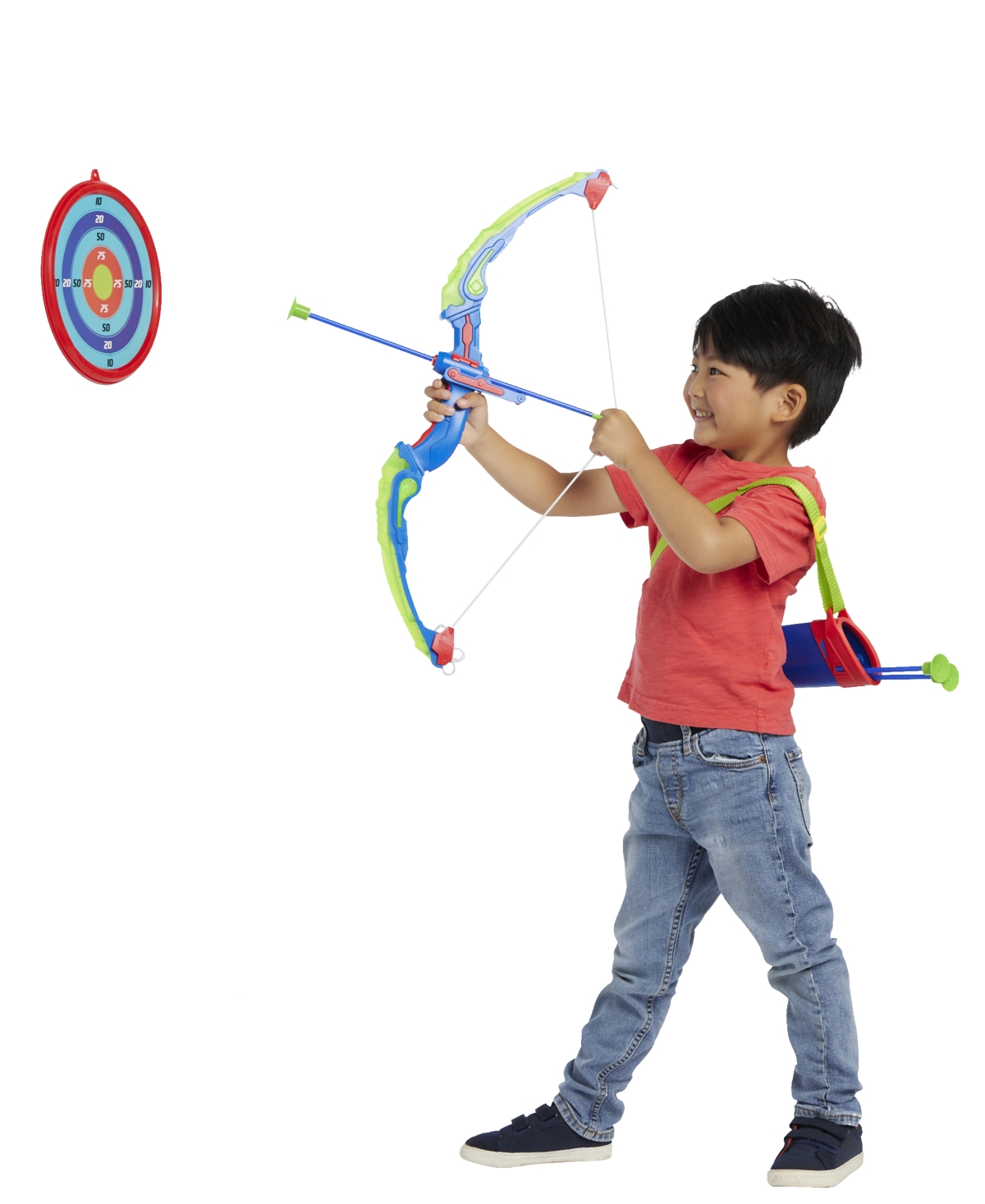 Macy's Stats Archery Set With Lights In Multi