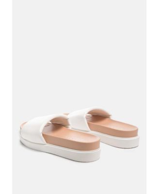 Womens Moulded Pool Slides