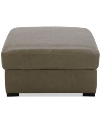 Radley 36" Leather Storage Ottoman