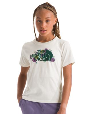 The North Face Big Girls Short-Sleeve Logo Graphic T-Shirt Macy's