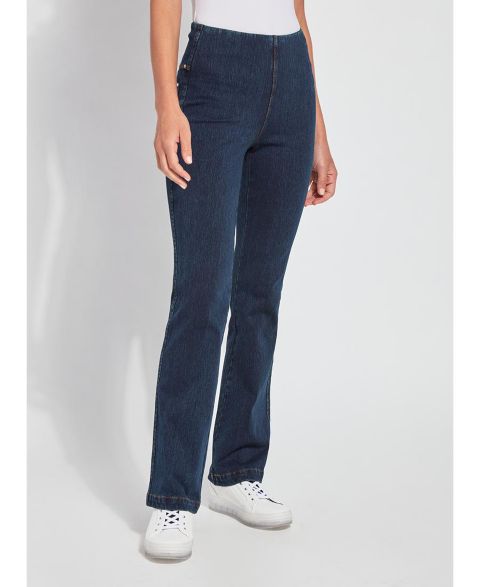 Женские джинсы LYSSE Baby Bootcut Denim Pant (32" Inseam), цвет: Средний синий