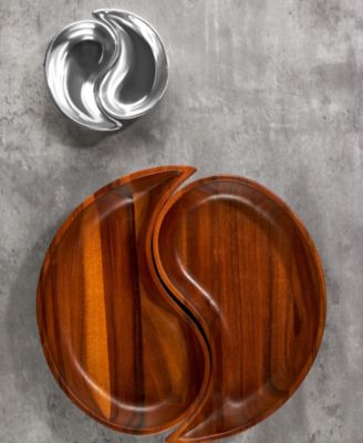 Yin Yang Chip and Dip Set, 4 Pieces