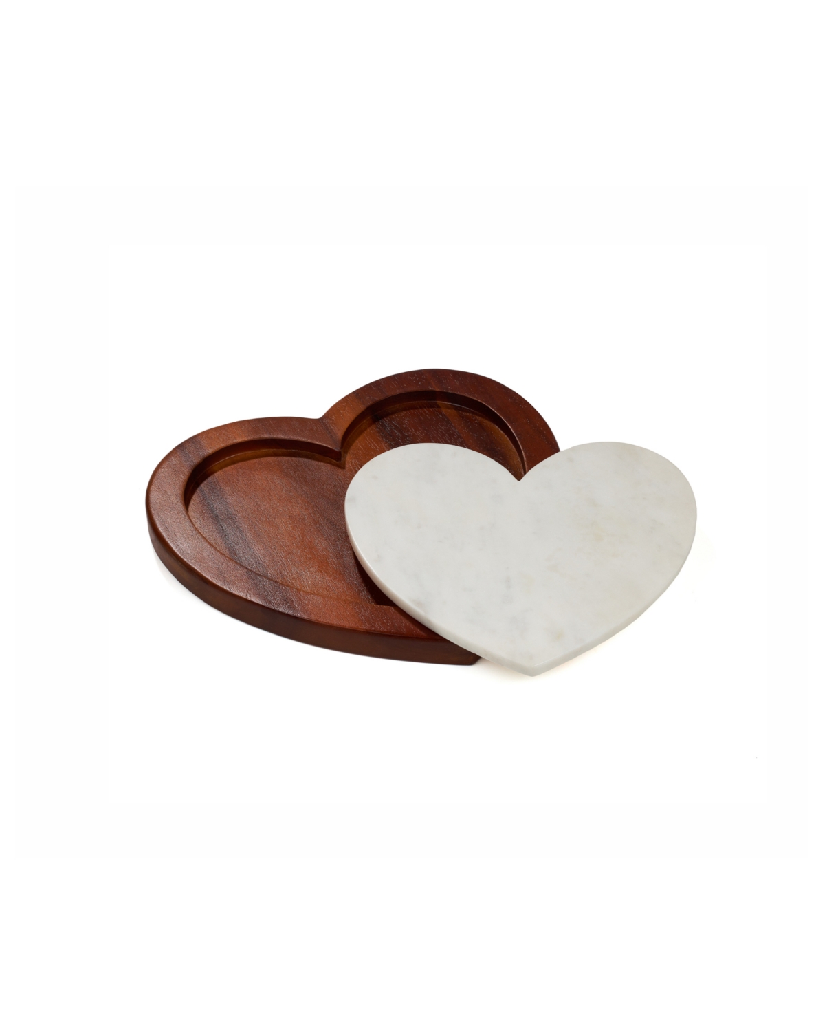 Nambe Eat Your Heart Out Cutting Board In Brown