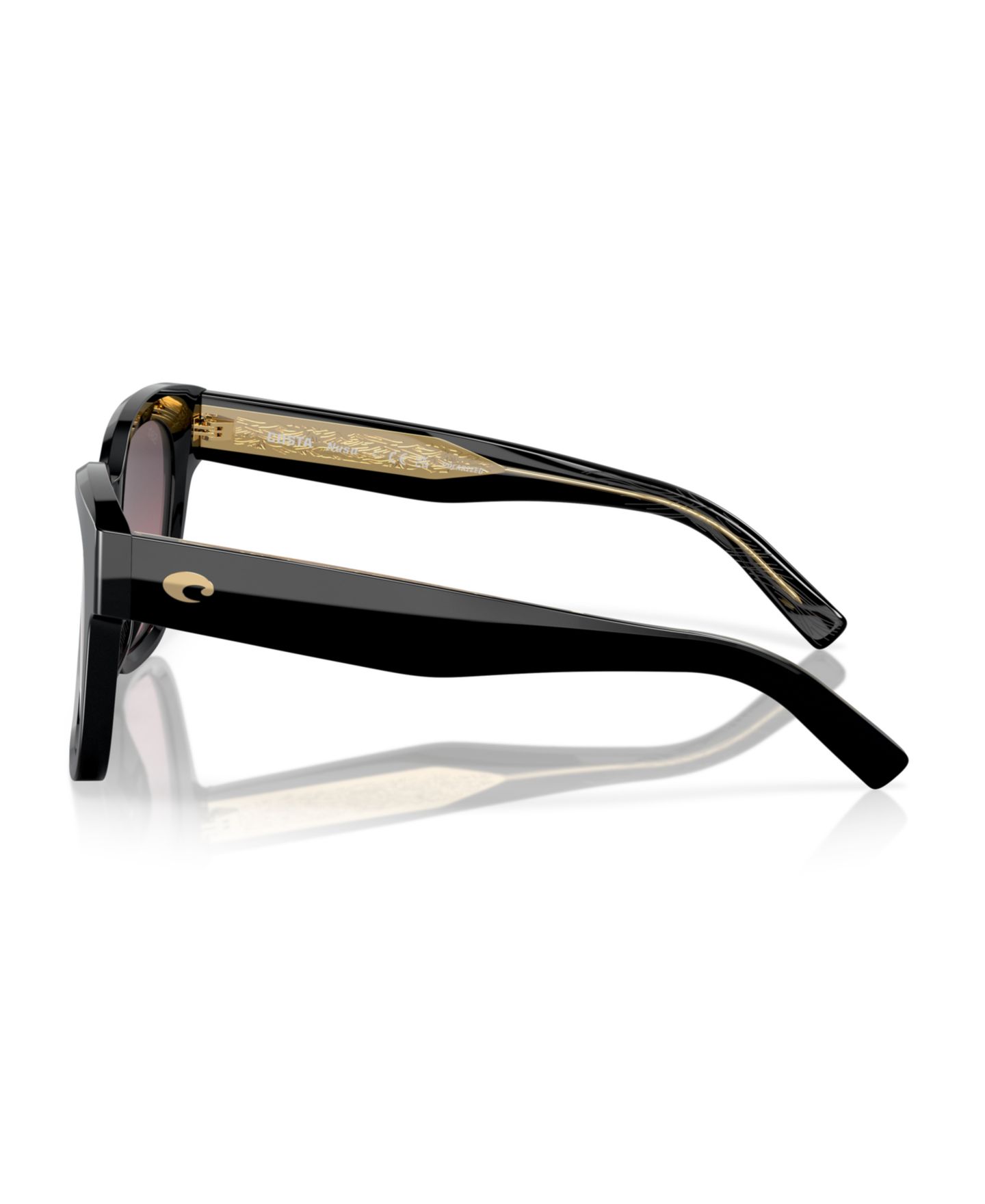 Женские солнцезащитные очки Costa Del Mar Polarized Sunglasses, Nusa 6S2016, цвет: Чёрный — фото 5