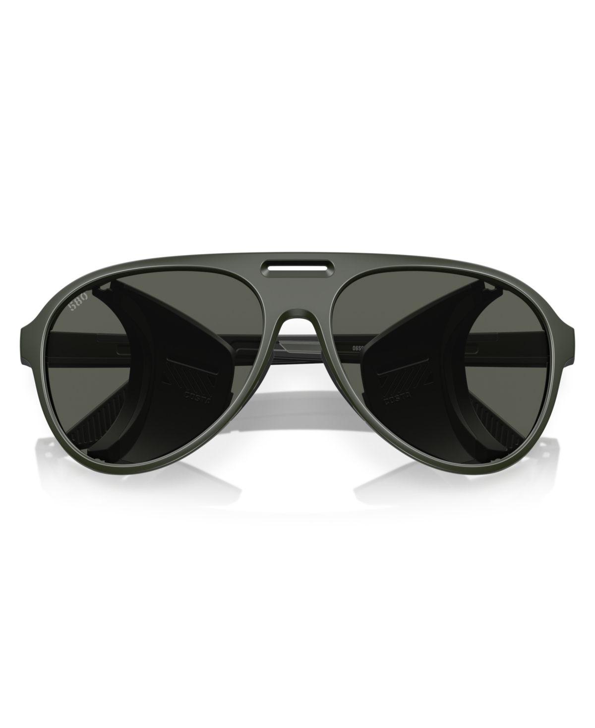 Shop Costa Del Mar Men's Polarized Sunglasses, Grand Catalina 6s9117 In Matte Olive