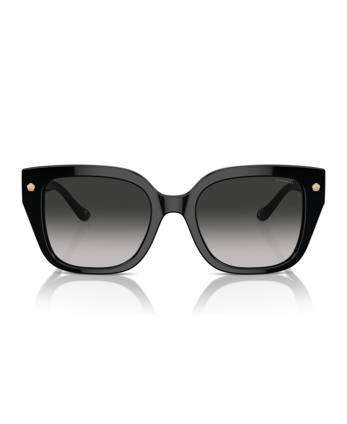 Женские солнцезащитные очки COACH Sunglasses, Cr611 Hc8392U, цвет: Чёрный — фото 4