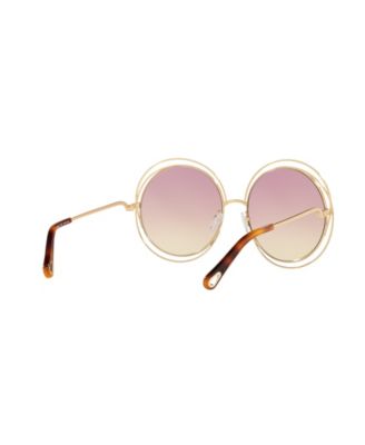 Women's Round Metal Sunglasses, CH0045S 