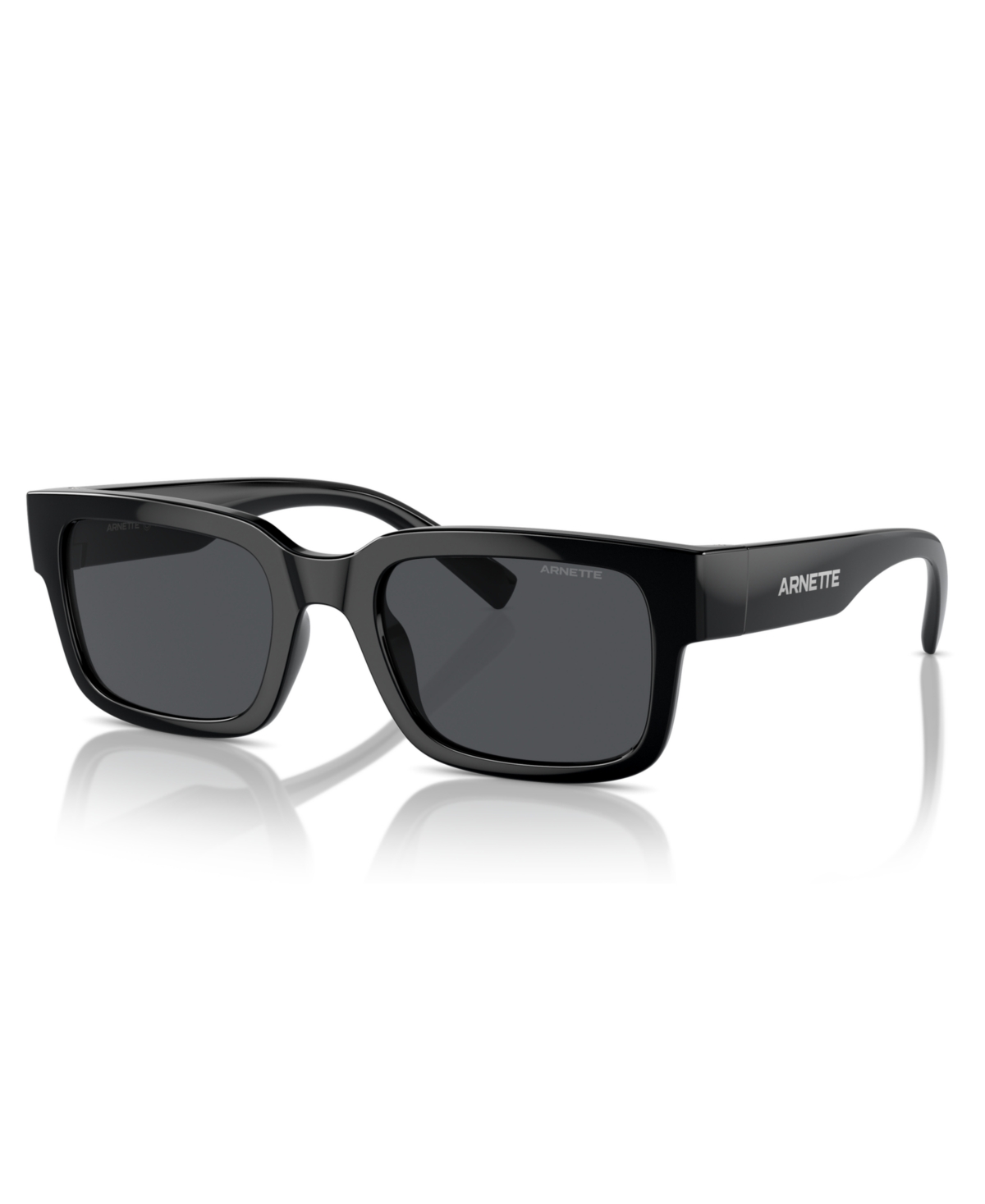 Shop Arnette Men's Polarized Sunglasses, Bigflip An4343 In Black