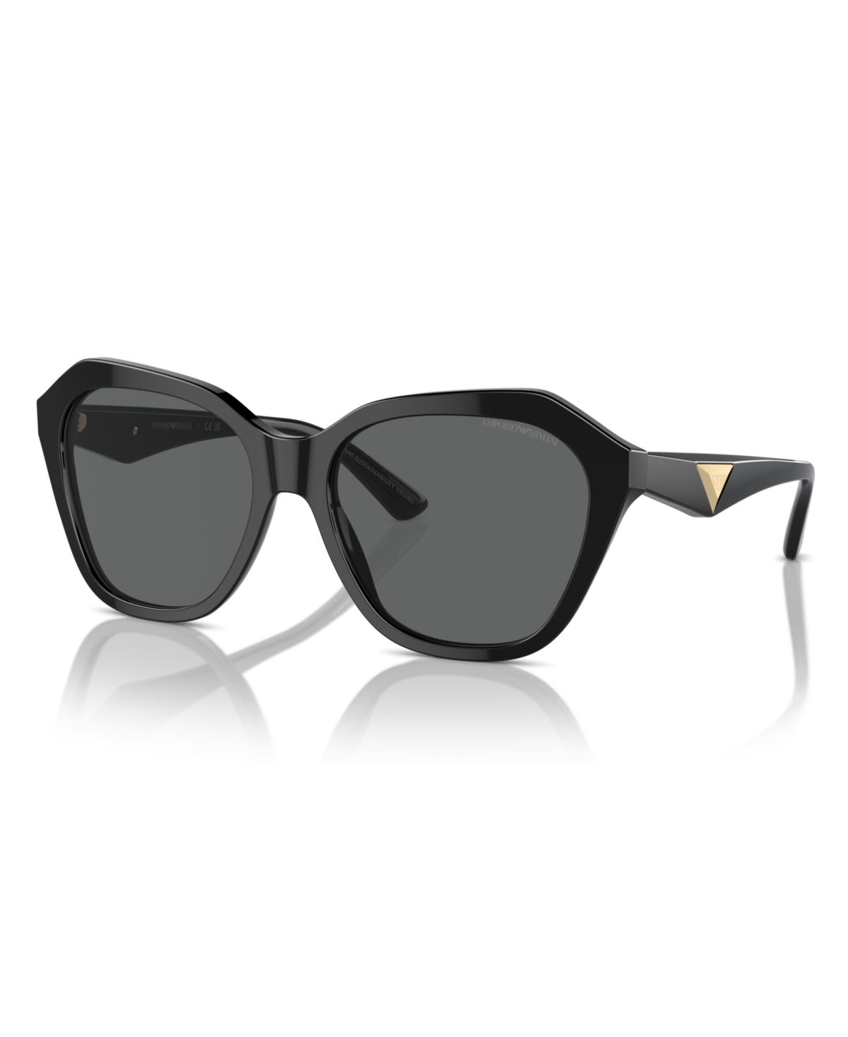 Emporio Armani Women's Sunglasses, Ea4221 In Shiny Black