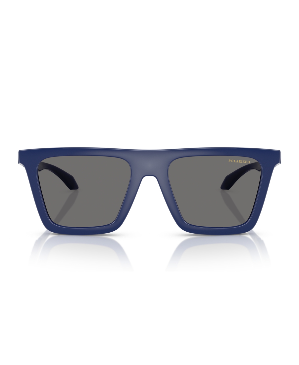 Shop Versace Men's Polarized Sunglasses, Ve4468u In Full Blue