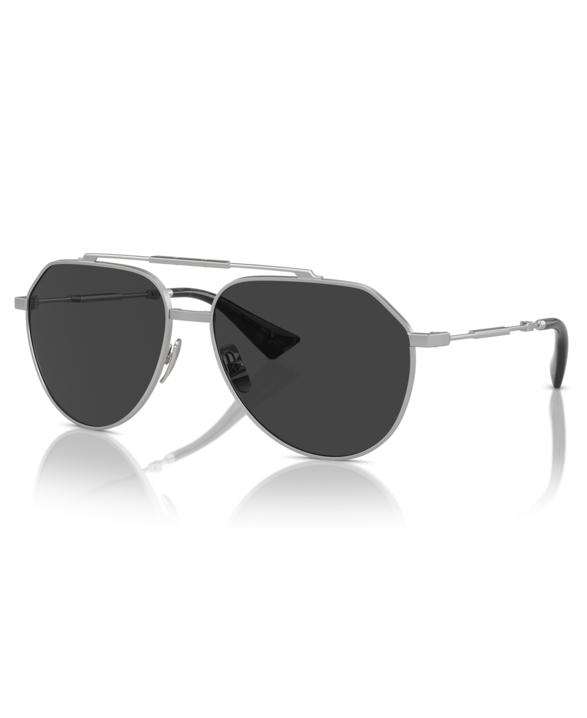 Dolce&Gabbana Men's Polarized Sunglasses, Dg2302 - Matte Silver