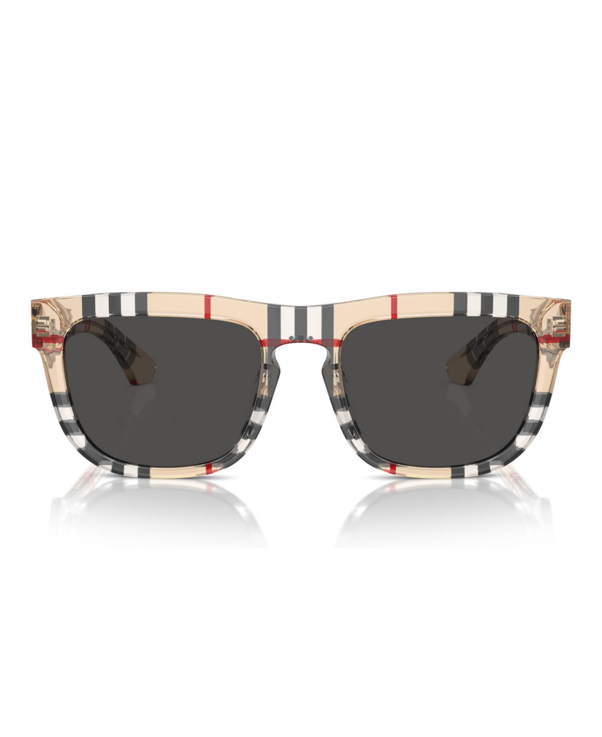 Shop Burberry Men's Sunglasses, Be4431u In Vintage-like Check