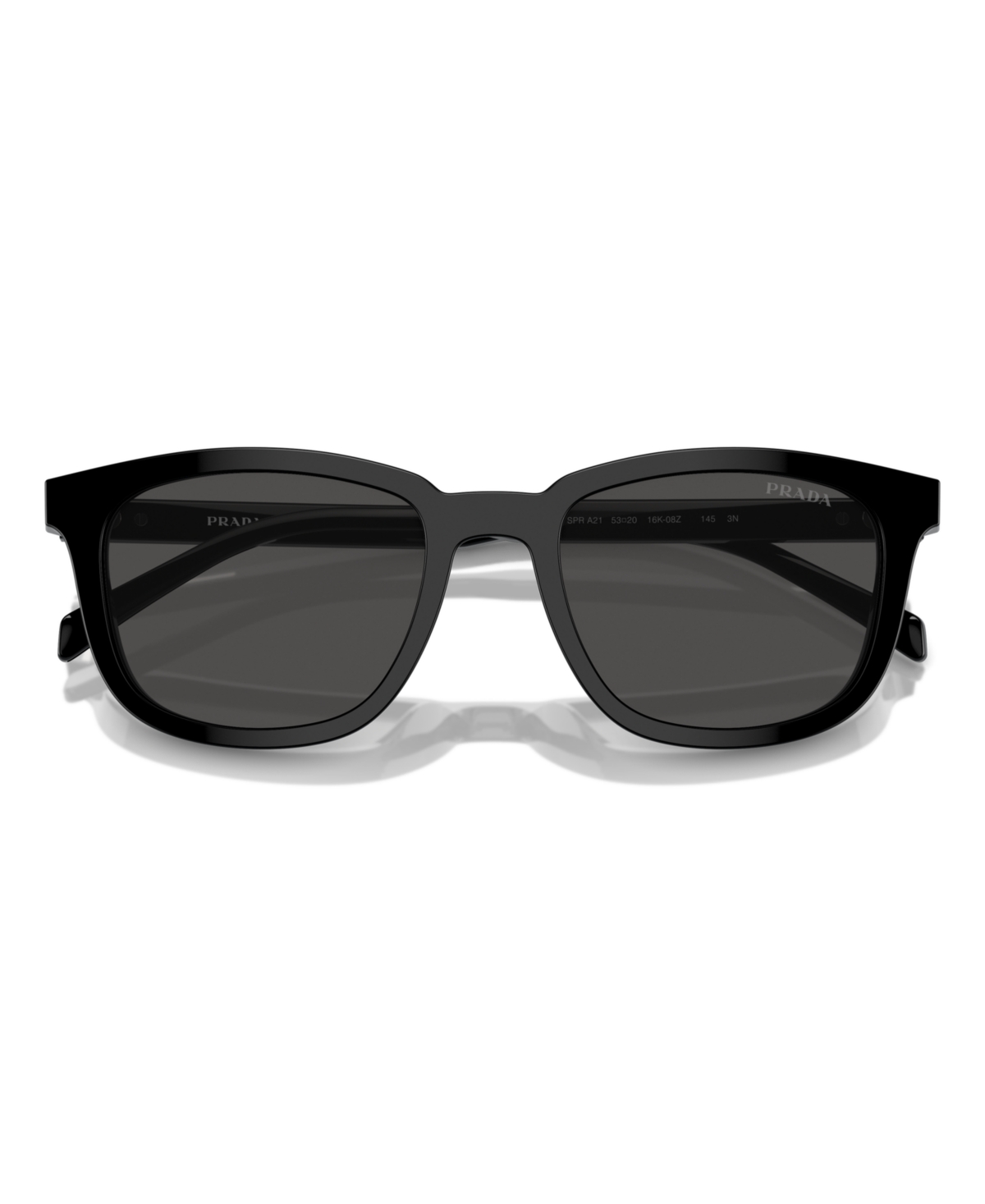 Prada Iconic Plaque Rectangular Men's Sunglasses