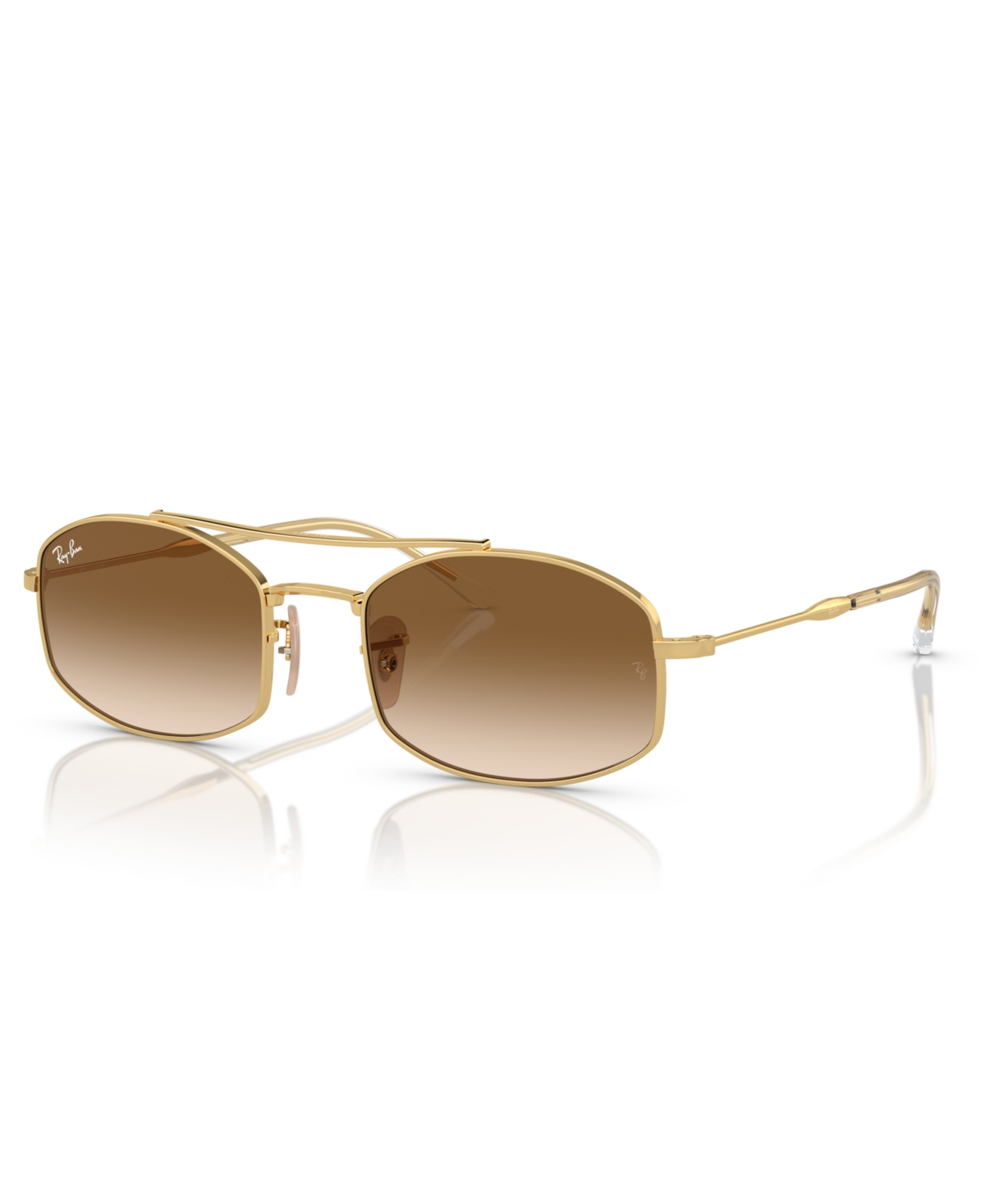 Ray Ban Unisex Sunglasses, Rb3719 In Gold