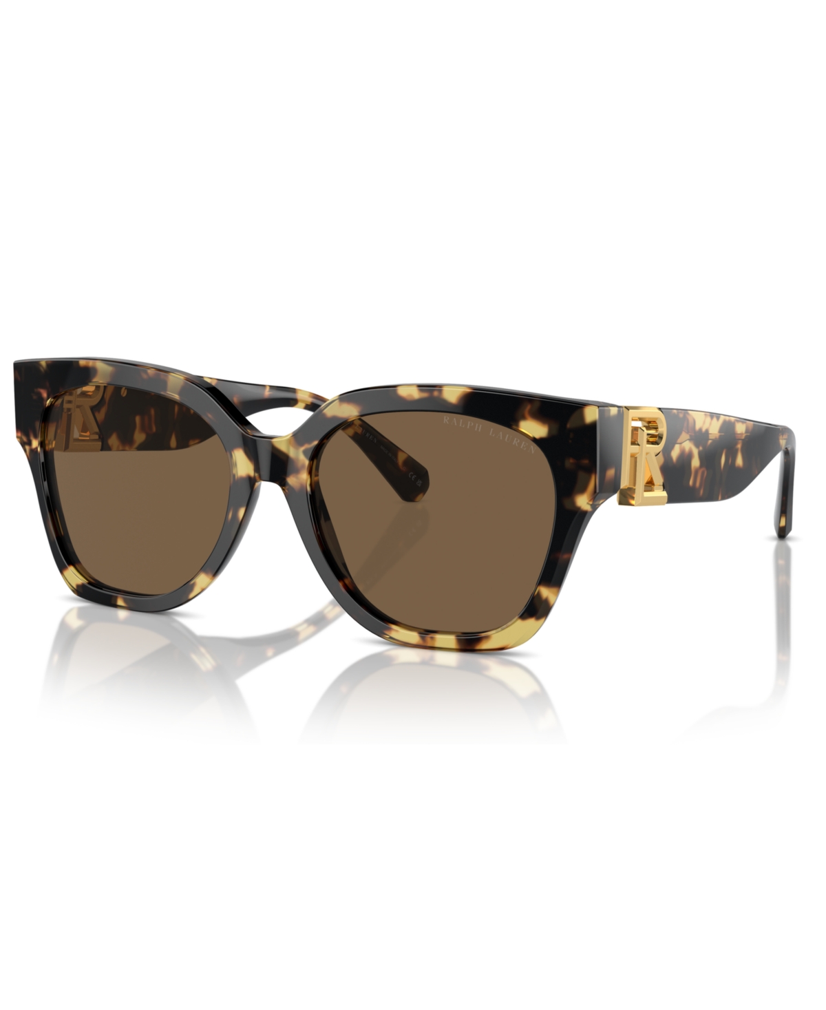 Ralph Lauren Women's Sunglasses, The Oversized Ricky Rl8221 In Brown