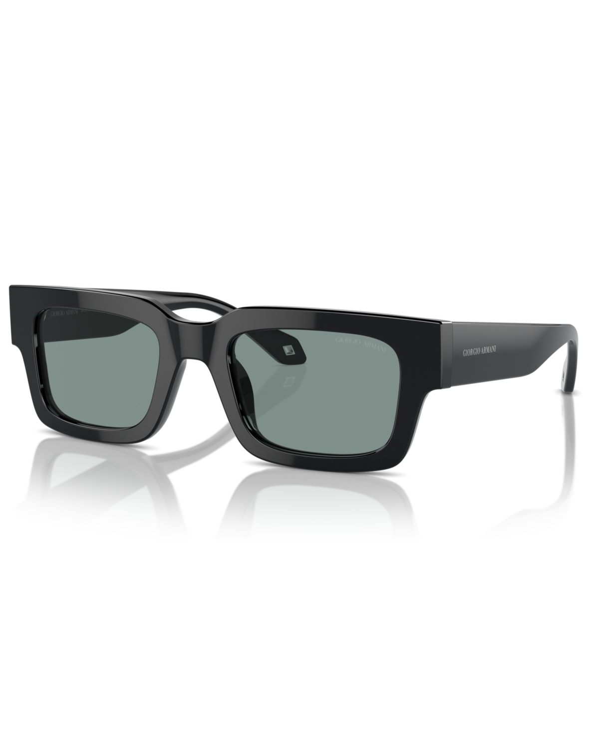 Shop Giorgio Armani Men's Sunglasses, Ar8184u52-x 52 In Black