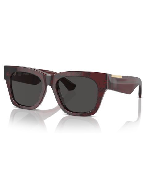Женские солнцезащитные очки Burberry Sunglasses, Be4424, цвет: Клетчатый красный