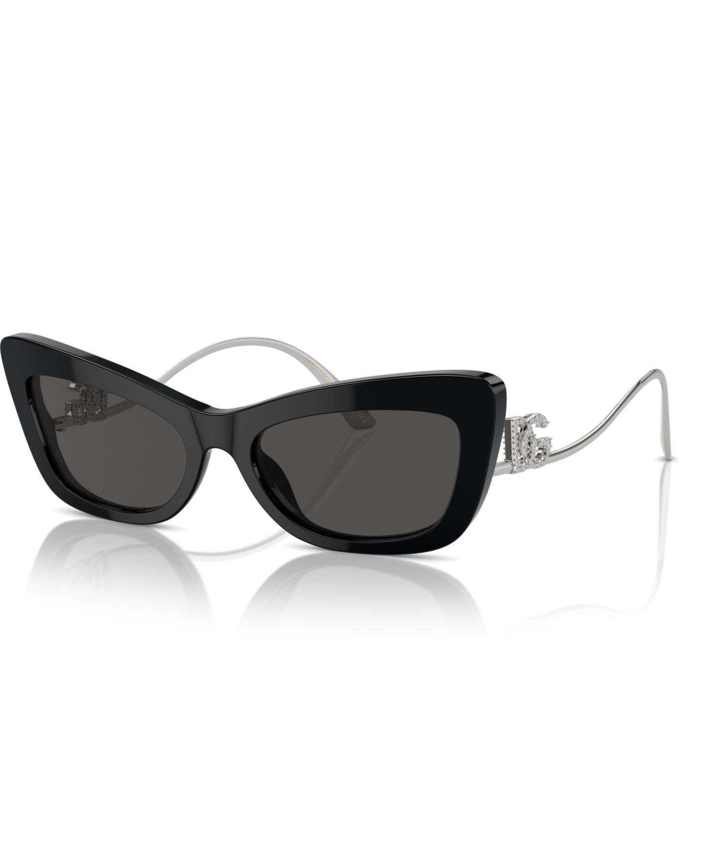 Женские солнцезащитные очки Dolce&Gabbana Sunglasses, Dg4467B, цвет: Чёрный — фото 1
