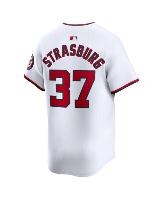 Men's Stephen Strasburg White Washington Nationals Home Limited Player Jersey