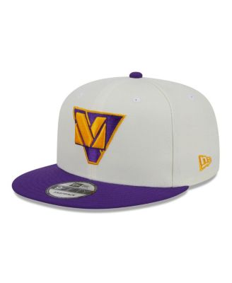 Men's Cream, Purple Minnesota Vikings City Originals 9FIFTY Snapback Hat