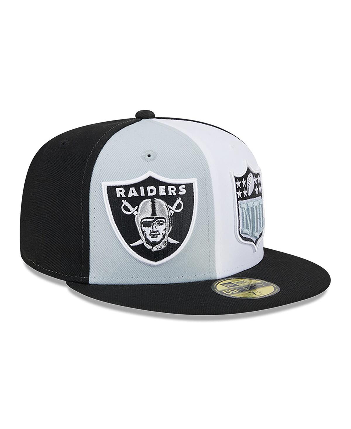 Men's New Era Black Las Vegas Raiders 2023 Sideline 59FIFTY Fitted Hat - Black