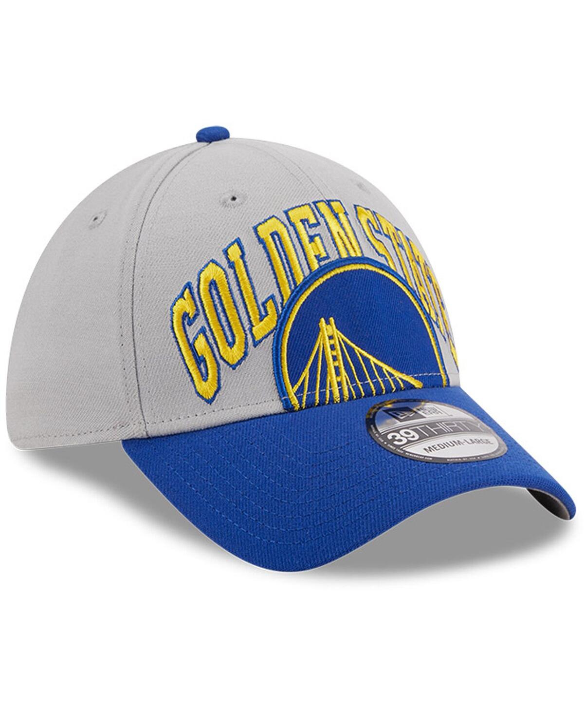 Men's New Era Royal Golden State Warriors Tip-Off Two-Tone 39THIRTY Flex Hat - Royal