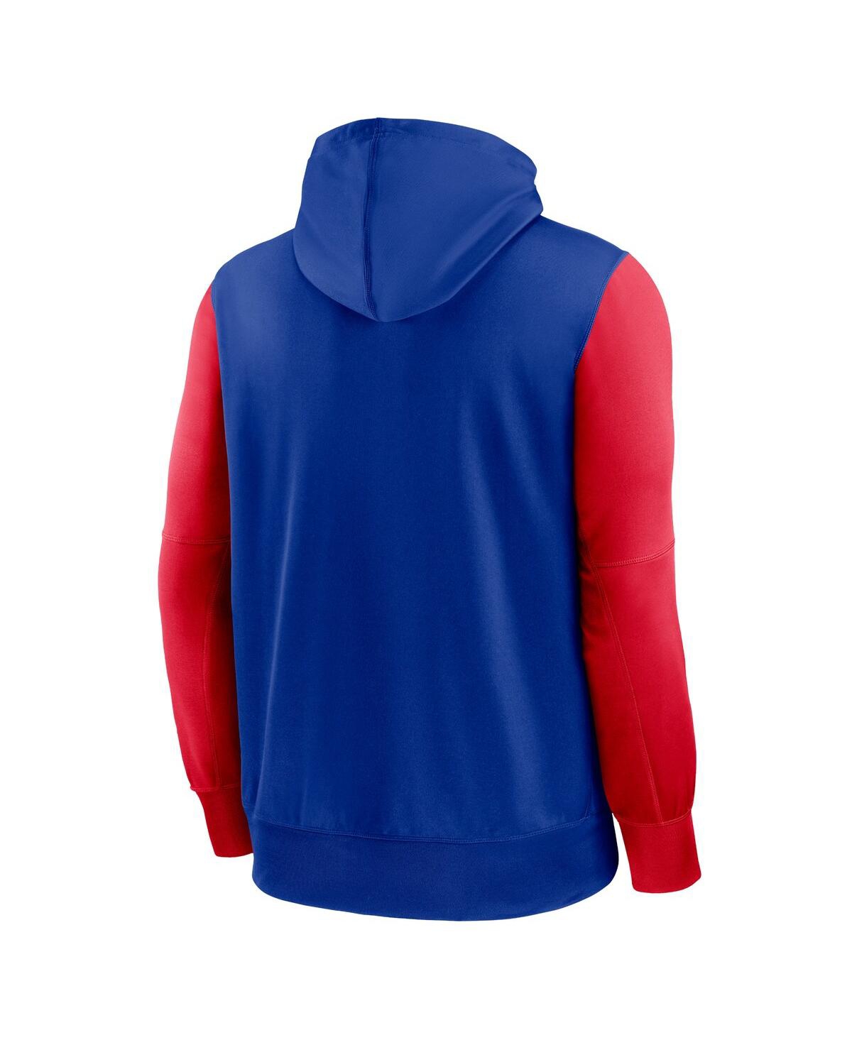 Men's NikeBuffalo Bills Performance Full-Zip Hoodie - Royal