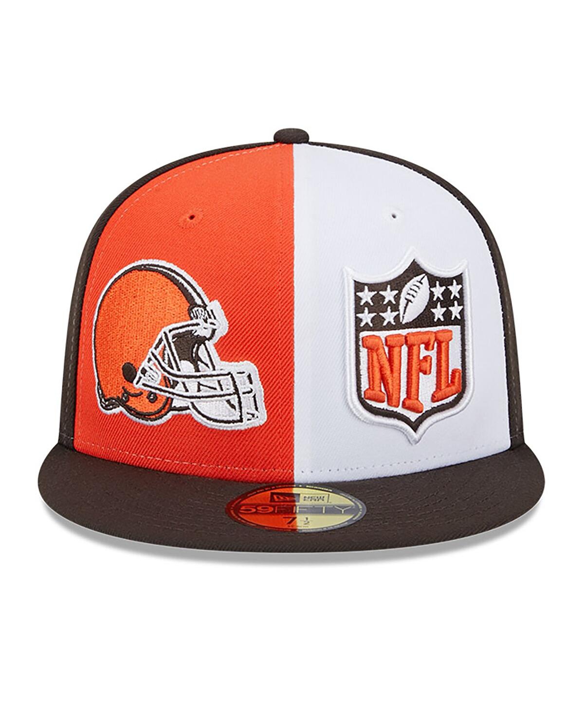 Men's New Era Brown Cleveland Browns 2023 Sideline 59FIFTY Fitted Hat - Brown