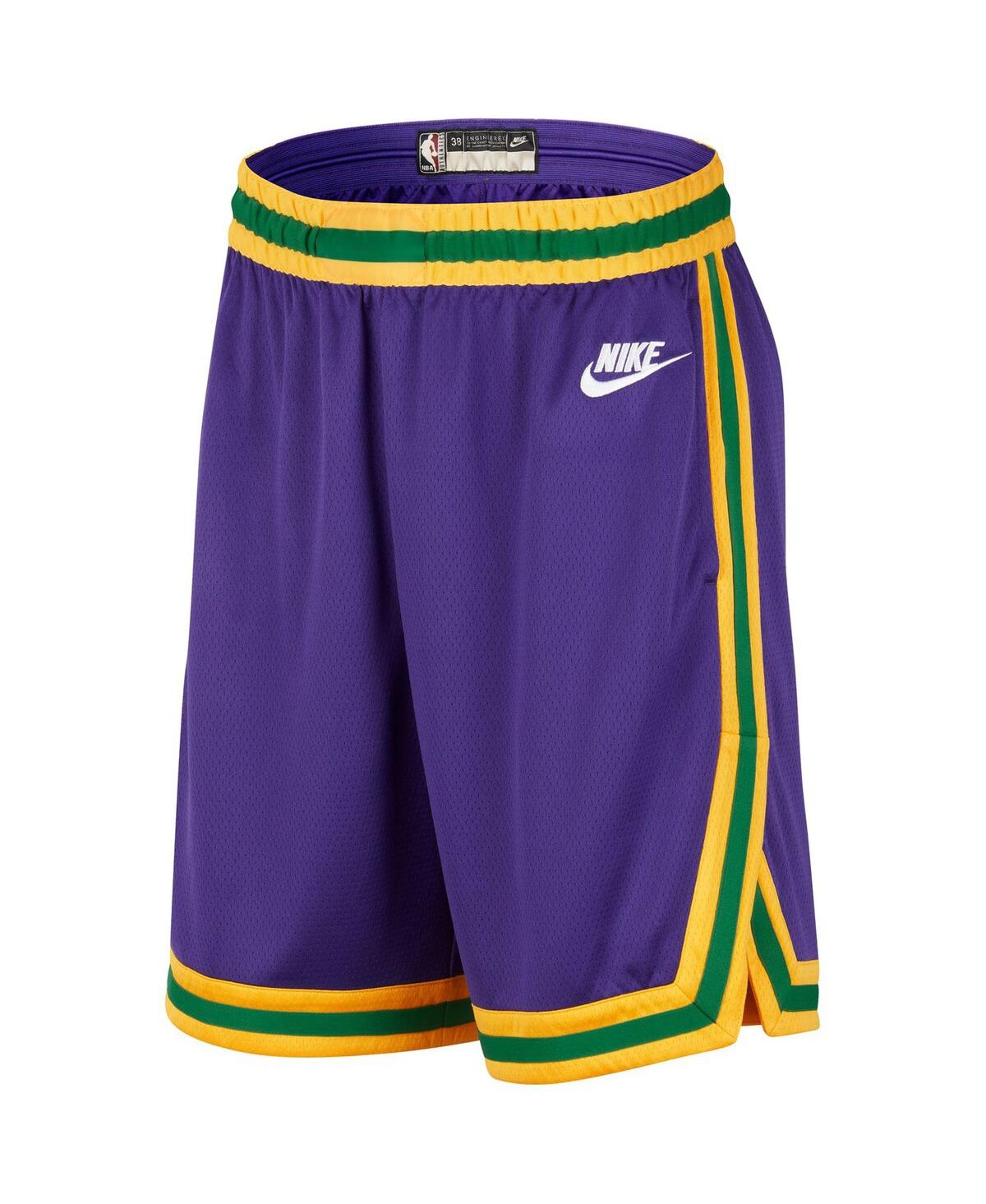 Shop Nike Men's  Purple Utah Jazz 2023/24 Classic Edition Hardwood Classics Performance Swingman Shorts