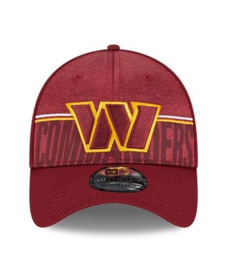 Men's Burgundy Washington Commanders 2023 NFL Training Camp 39THIRTY Flex Fit Hat