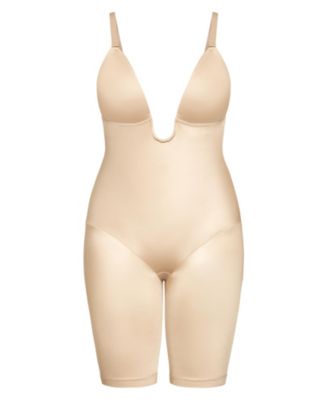 Plus Size Smooth & Chic Plunge Bodyshaper