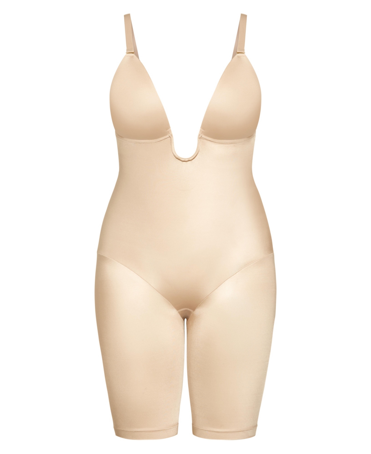 Plus Size Smooth & Chic Plunge Bodyshaper