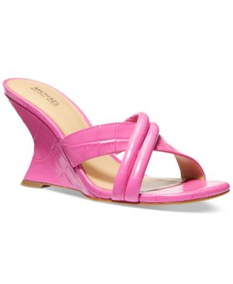 Michael Kors - Women's Nadina Mule Wedge Sandals