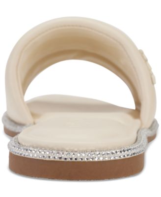 Bethea Quilted Slip-On Slide Sandals