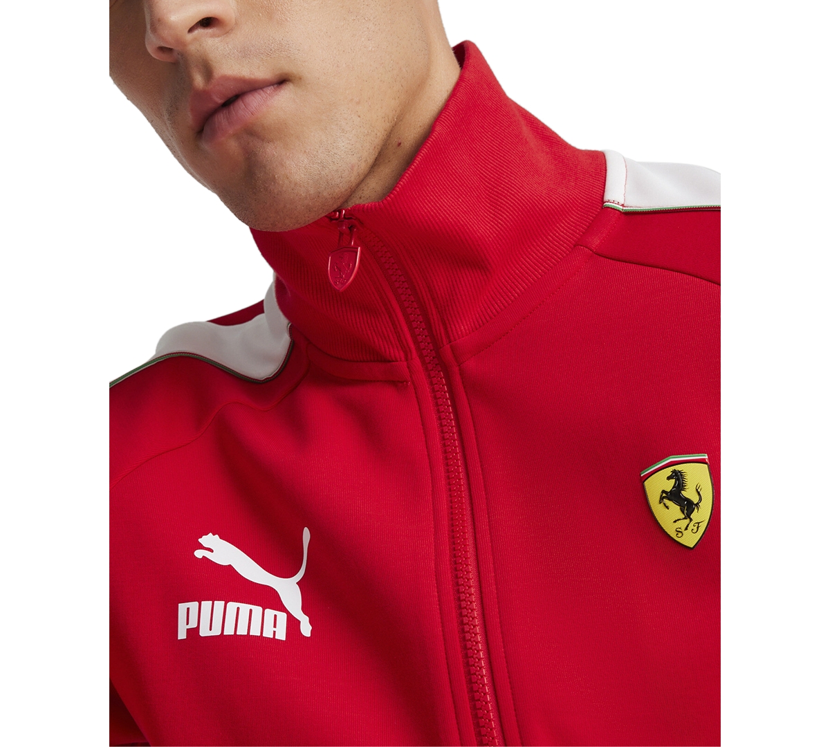 Puma Men's Ferrari Race Iconic T7 Full-Zip Track Jacket