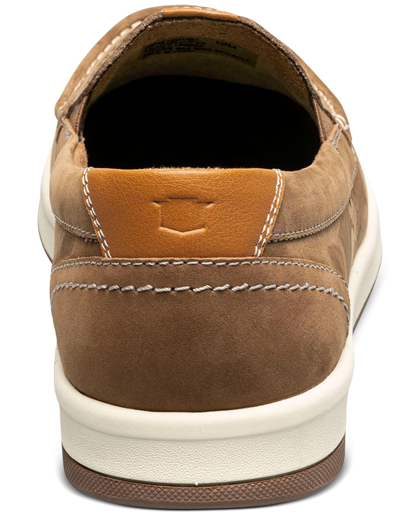 Мужские кроссовки Florsheim Crossover Moc Toe Slip On, цвет: Серо-бежевый — фото 4