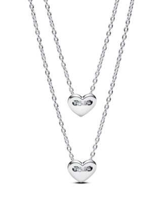 Forever Always Splittable Heart Collier Necklaces