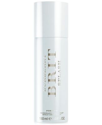pastel Faldgruber Bliv klar Burberry Brit Splash Deodorant Body Spray, 5 oz & Reviews - Shop All Brands  - Beauty - Macy's
