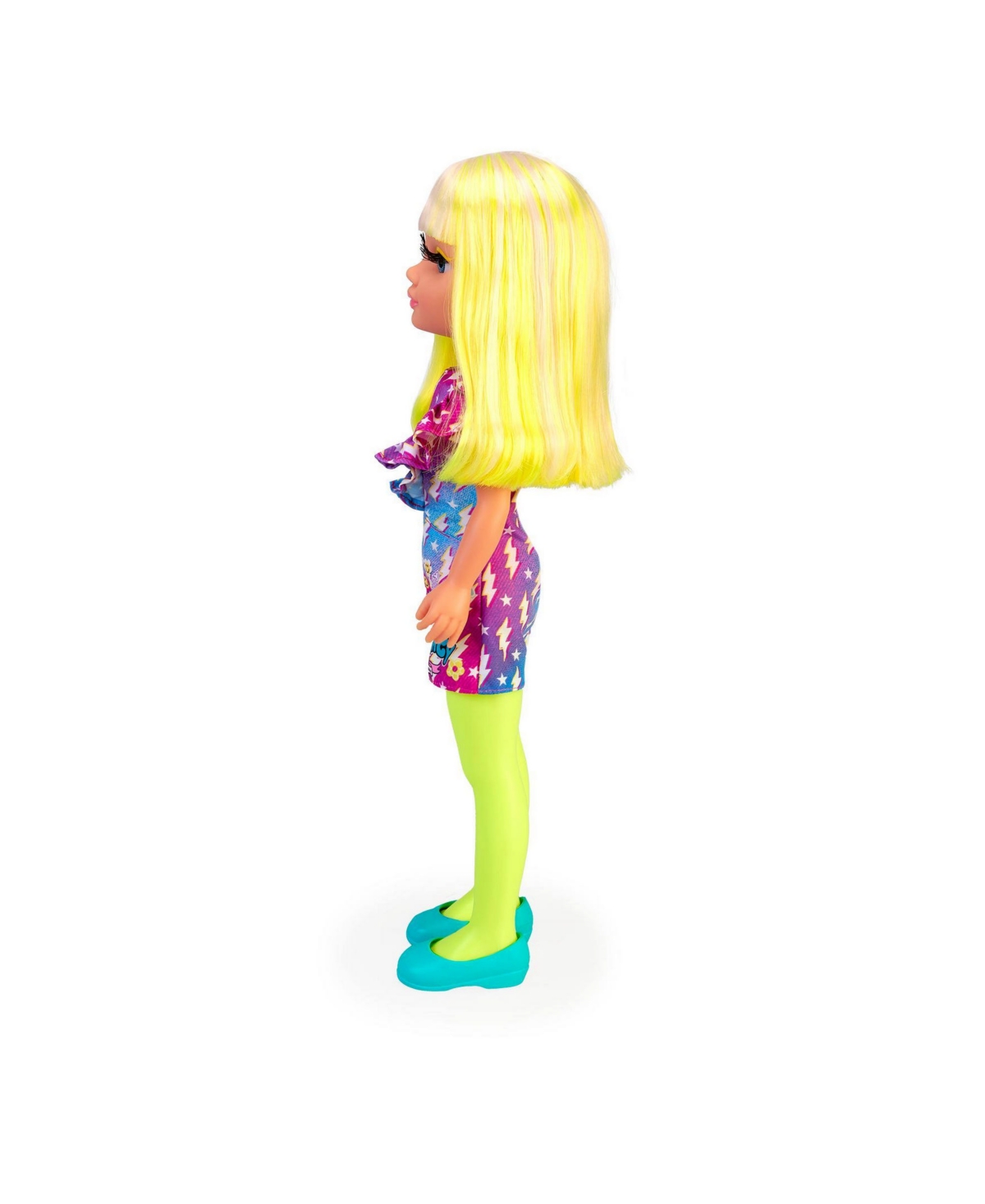 Shop Nancy Neon Fashion Doll With Yellow Hair In Multicolor