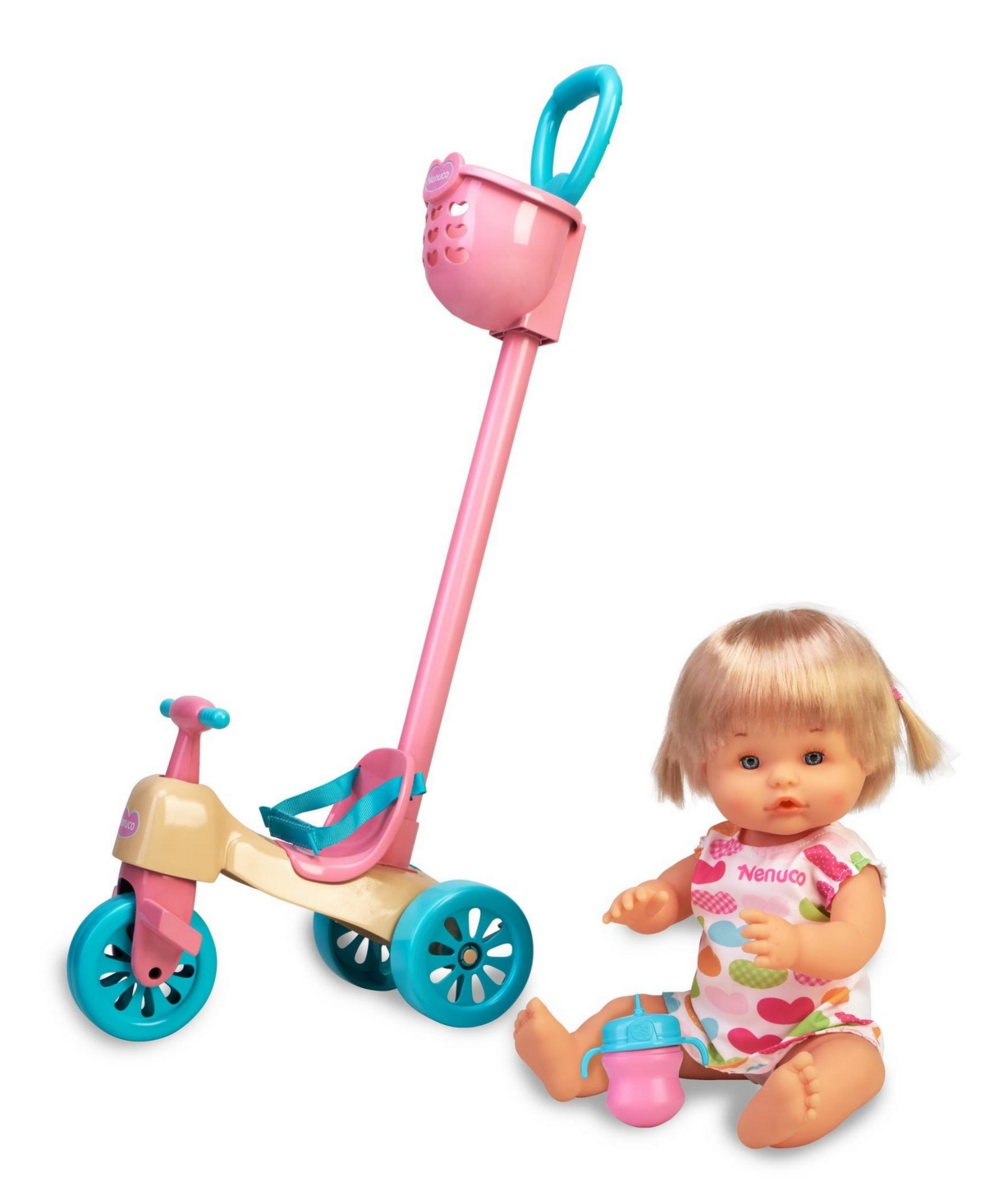 Nenuco Babies' And Her Tricycle Doll In Multicolor